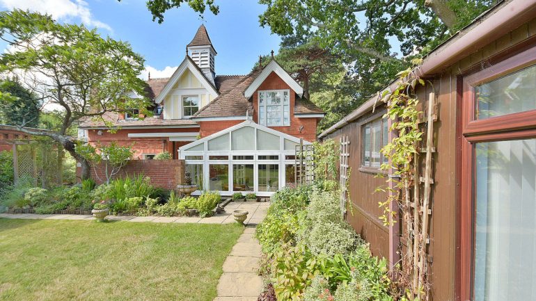 A stunning and unique detached coach house