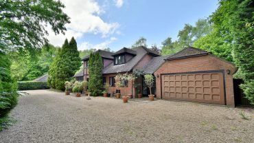 An attractive and spacious family home on a secluded plot