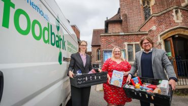 Trethowans Law firm supports Bournemouth Foodbank with FOC services and food donation
