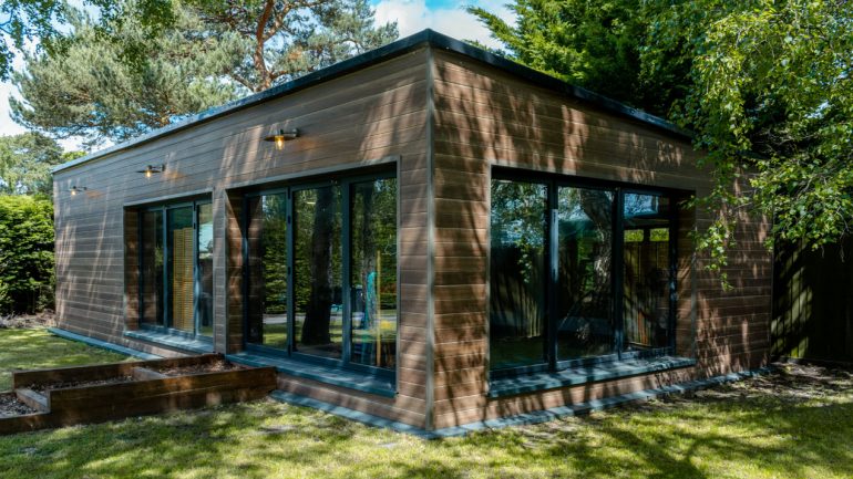 Why should I choose a steel-framed garden building option?