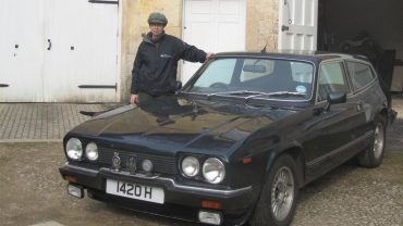 Royal arrival as regal Reliant Scimitar finds new home