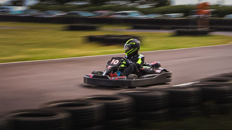Introducing a rising star in the world of kart racing